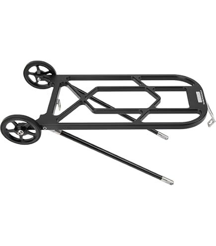 Amazon | チタン製フロントラック ブロンプトンの折りたたみ自転車用